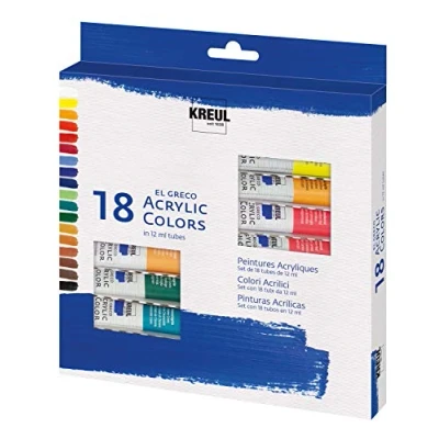Afbeelding van KREUL 28251 hobbyverf Acrylverf 12 ml 18 stuk(s)