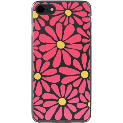 Afbeelding van imoshion hoesje Geschikt voor iPhone 7 / 8 SE (2020) (2022) Design Dusty Rose Flowers Connect