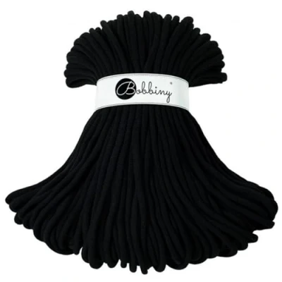 Afbeelding van Bobbiny Jumbo braided cord 9 mm Black
