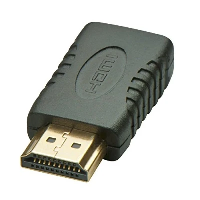 Afbeelding van LINDY 41208 HDMI Adapter [1x stekker 1x bus, mini] Zwart