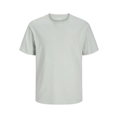 Afbeelding van Jack &amp; Jones Einfarbig Rundhals Tshirt basic, Heren, Maat: Small, Iceberg green