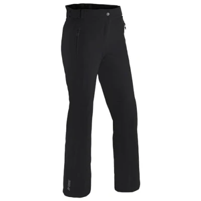 Afbeelding van Maier Sports Vroni Slim, nauwsluitende dames skibroek, waterdichte sneeuwbroek, stretchmateriaal en verstelbare tailleband, PFC vrij, mTHERM wattering &amp; mTEX weerbescherming, zwart, maat 40 (W31/L31)