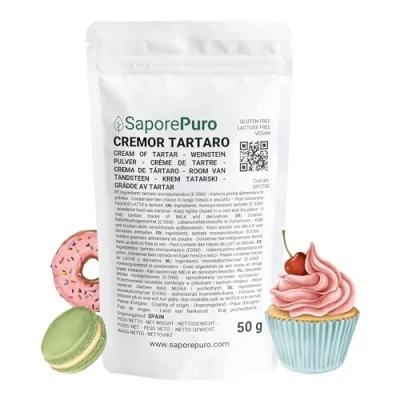 Afbeelding van Saporepuro Wijnsteen 50 gr cream of tartar glutenvrij
