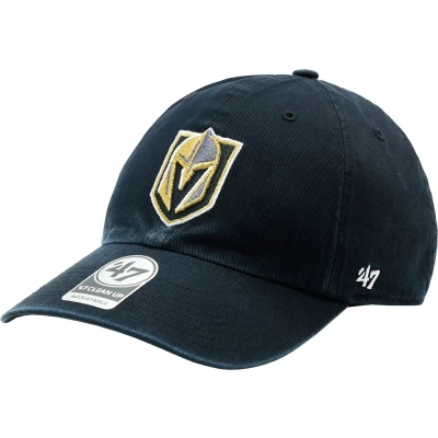 Afbeelding van 47 Brand NHL Vegas Golden Knights Cap H RGW31GWS BK, Mannen, Zwart, Pet, maat: One size