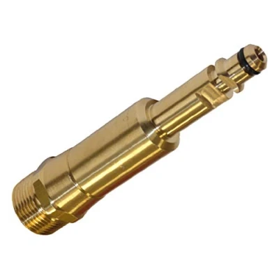 Afbeelding van PremiumPlus!+ adapter voor M22 hogedrukslangen Quick Click (Quick Connect) op M22x 1,5 AG Kärcher hogedrukreiniger K2 K7 van ONE! Made in Germany