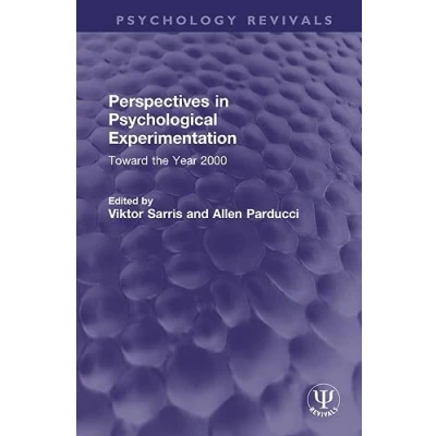 Afbeelding van Perspectives in Psychological Experimentation: Toward the Year 2000