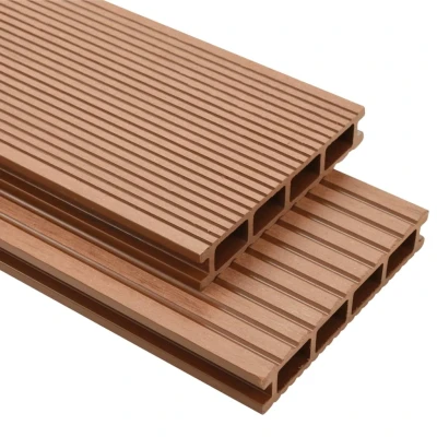 Afbeelding van Terrasplanken HKC met accessoires 30 m² 4 m bruin