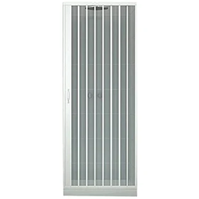 Afbeelding van ROLLPLAST PINTO Douchedeur van kunststof en pvc. Mod. Vergine 75 cm met opening aan de zijkant.
