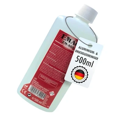 Afbeelding van Emag EM 404 Reinigingsconcentraat, minerale residuen, verwijdert vetten, vingerafdrukken, vloeimiddelen, hars, oliën en ongebruikte soldeerpasta, geschikt voor glas, kunststof metaal, 500 ml