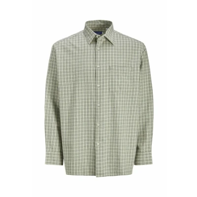 Afbeelding van Jack &amp; Jones Jorrobb Check Overhemd, Heren, Maat: XXL, Moonbeam