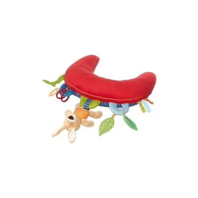 Afbeelding van SIGIKID Sigikid42153 Speelgoed Eekhoorn Baby Mädchen und Jungen Activiteit Speelkussen, PlayQ&#039; 37 x 36 9 cm, aanbevolen vanaf 3 maanden, meerkleurig, cm
