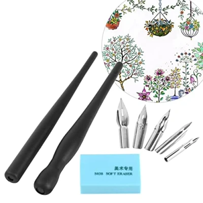Afbeelding van Manga Pen Comic Nib Pennen Set Kalligrafie Mapping voor tekenen