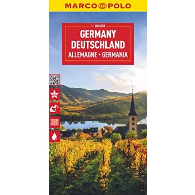 Afbeelding van Allemagne 1 : 800.000: Marco Polo Highlights
