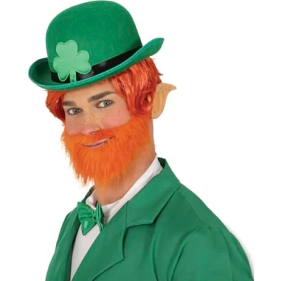 Afbeelding van Groen St Patricksday bolhoedje Verkleedkleding voor volwassenen