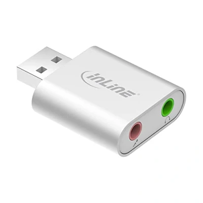 Afbeelding van InLine 33051S geluidskaart 2.0 kanalen USB