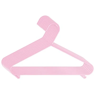 Afbeelding van BIECO Kledinghangers 8 stuks roze