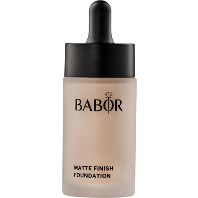 Afbeelding van Babor Matte Finish FDT 04 Almond Foundation, Dames, Maat: One Size, 2 ivory