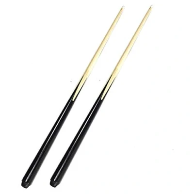 Afbeelding van biljartkeu, 2 stuks kinderen korte biljartstang handgemaakte snookertafel keu binnen 50 122 cm essenhout biljart biljartkeu voor kinderen(Color:90cm)