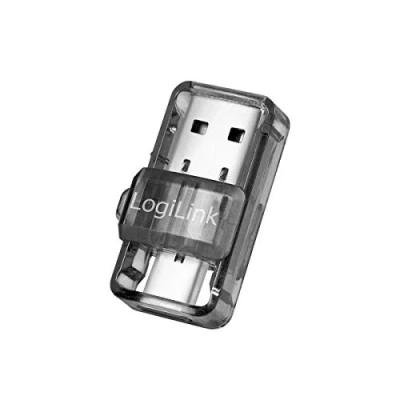 Afbeelding van LogiLink BT0054 bluetooth ontvanger Grijs Transparant