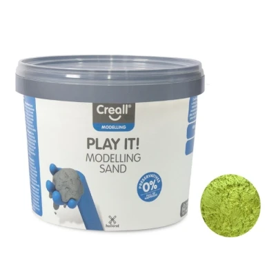 Afbeelding van Creall modelleer zand 750 gr geel