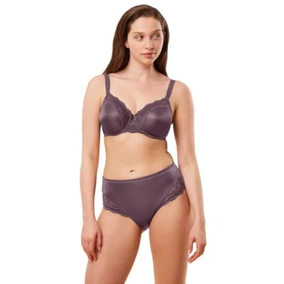 Afbeelding van Triumph Ladyform Soft W X BH, transparant dames, Paarse Dusk, 75C