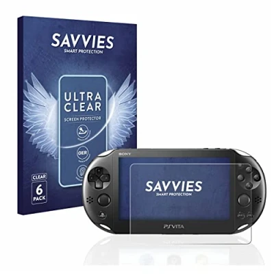 Afbeelding van Savvies (6 Stuks) Schermbeschermer voor Sony Playstation PS Vita Slim Screen Protector Ultra Transparant