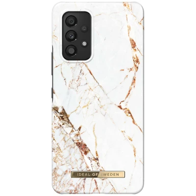 Afbeelding van Samsung Galaxy A53 Hoesje Kunststof iDeal of Sweden Backcover/Hardcase Goud Telefoonhoesje