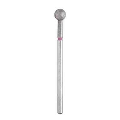 Afbeelding van Diamant Boor Bits Manicure Pedicure Nagel &quot;Bal&quot; Rood Finijn 5mm Staleks
