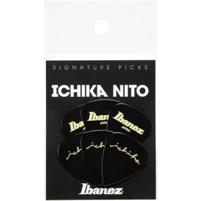 Afbeelding van Ibanez Ichika Nito Signature Plektren 0,8mm Black Plectrum set
