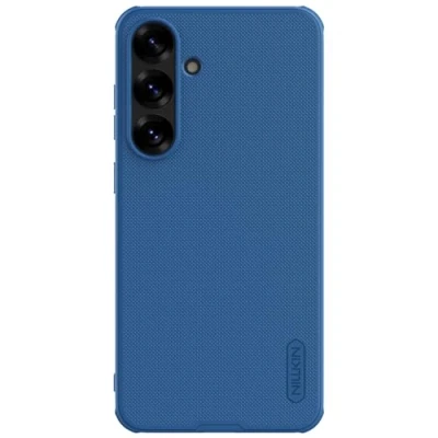 Afbeelding van Nillkin Super Frosted Shield Hoesje Geschikt voor Samsung Galaxy S25 Plus Back Cover Blauw