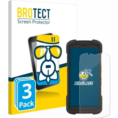 Afbeelding van BROTECT Screenprotector voor Zebra TC73 Folie Beschermfolie Beschermglas transparant (3 Stuks)