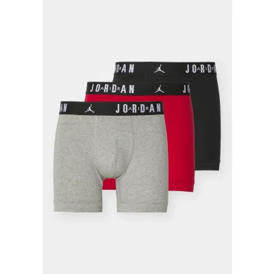 Afbeelding van Jordan Flight CORE Brief 3 PACK Onderbroeken, Heren, Maat: Large, Gym red/black