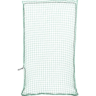 Afbeelding van vidaXL Aanhangwagennet elastisch touw 6x3,5 m polypropeen groen
