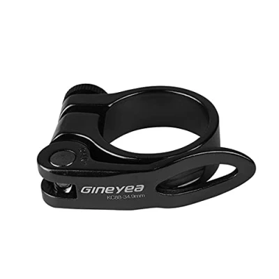 Afbeelding van Drahtesel zadelpen, snelspanner, zadelklem, klemring, zadelpenklem, snelsluiting, 31,8 mm, 34,9 voor MTB en racefiets