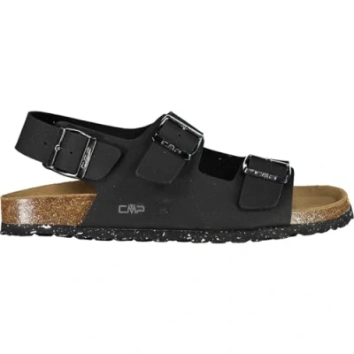 Afbeelding van CMP Heren Eco Keidha Slipper Flat Sandal, zwart, 37 EU