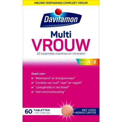Afbeelding van Gratis Verzending: 4x Davitamon Multi Vrouw 60 capsules