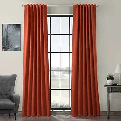 Afbeelding van HPD Half Price Drapes Gordijn voor kamerverduistering 50 X 84 (1 paneel), BOCH 201304 84, Blaze
