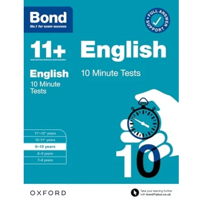 Afbeelding van Bond 11+: 11+ 10 Minute Tests English 9 years: For GL assessment and Entrance Exams