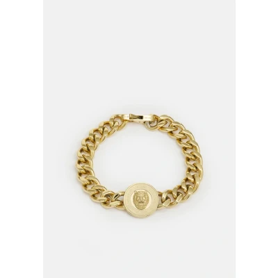 Afbeelding van Guess LION COIN Unisex Armband Yellow goldcoloured, Maat: Small, gold coloured