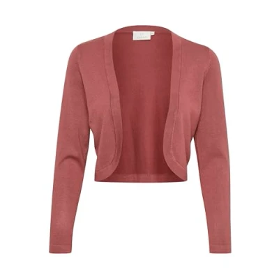 Afbeelding van Kaffe Astrid Bolero Vest, Dames, Maat: Small, Apple butter