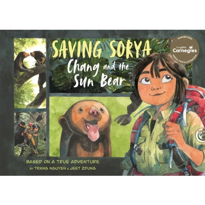 Afbeelding van Saving Sorya Chang and the Sun Bear: Winner of Yoto Carnegie Medal for Illustration 2023