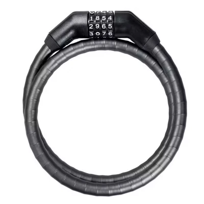 Afbeelding van Trelock PK Pantserkabelslot code 260/100/15mm zwart