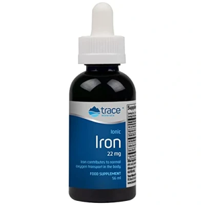 Afbeelding van Trace Minerals Vloeibaar ionisch ijzer 22 mg Voedingssupplement 56 ml