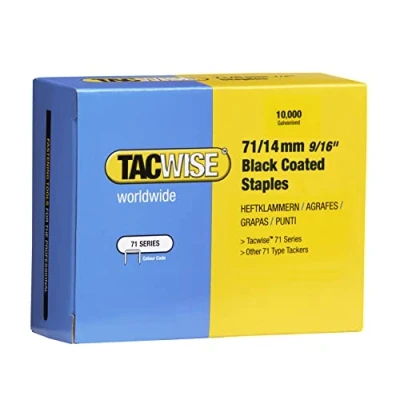 Afbeelding van Tacwise 0374 nietjes zwart 71/14 mm (10.000 stuks), 14