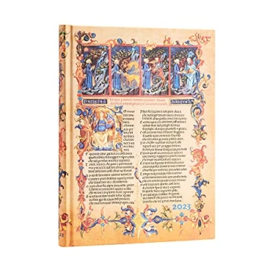 Afbeelding van Paperblanks 12 Month Planners 2023 Inferno Vertical Ultra (180 x 230 mm)