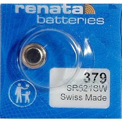 Afbeelding van 379 (SR521SW) knoopcelbatterij, zilveroxide 1,55 V, voor horloges, zaklampen, autosleutels, rekenmachines, camera&#039;s, etc/iCHOOSE