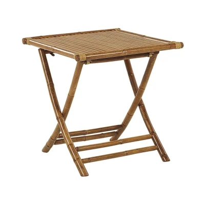 Afbeelding van Beliani Salontafel MOLISE Lichte houtkleur bamboehout