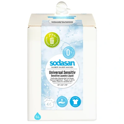 Afbeelding van Sodasan Universeel Vloeibaar Wasmiddel Sensitive 5L