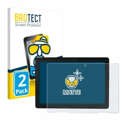 Afbeelding van BROTECT (2 Stuks) Antireflecterende Beschermfolie voor MEDION E10900 10&quot; Anti Glare Screen Protector, Mat, Ontspiegelend