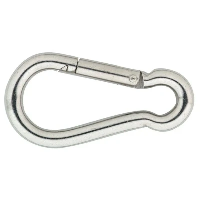 Afbeelding van Dulimex Karabijnhaak 245 11I C DIN 5299 RVS AISI 316 120 x 11mm 8000.024.5I11